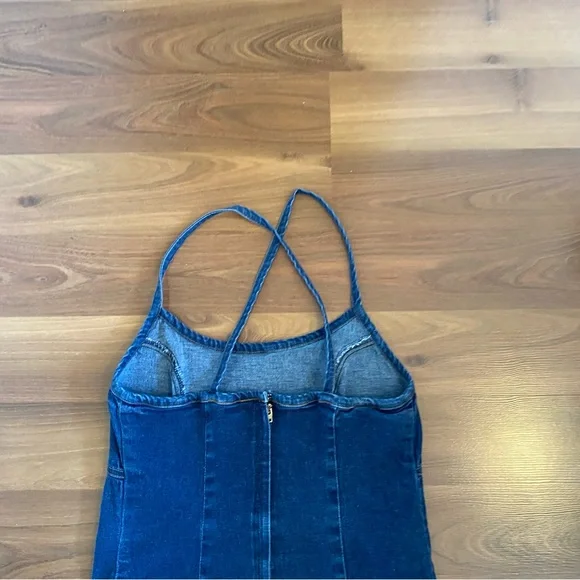 Blue Denim Dress - Picture 6 of 9